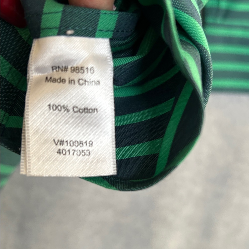 COLDWATER CREEK 100% NO IRON Wrinkle Resistant Packable Shirt 3/4 Cuff Sleeves - Picture 14 of 15